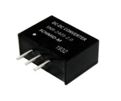 SNR-2412-2.0 DC/DC Converter - Schmid-M SNR-2412-2.0 DC/DC Converter Uin: 24V (15-36V) Uout: 12,0V 2000mA non isolated, SMD, 3 Pin SIL (14x9,6x7,5mm)